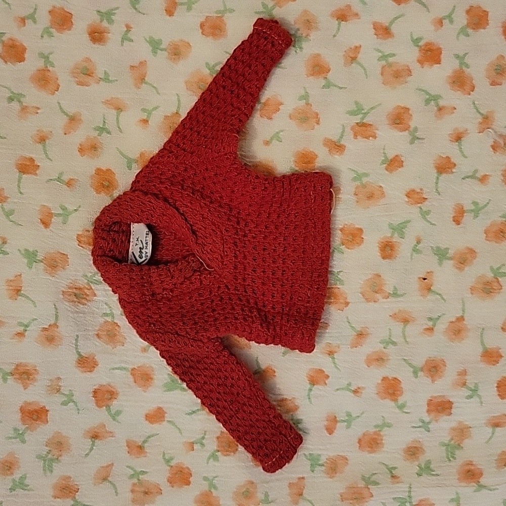 Ken Barbie Doll Sewn Sweater 1962